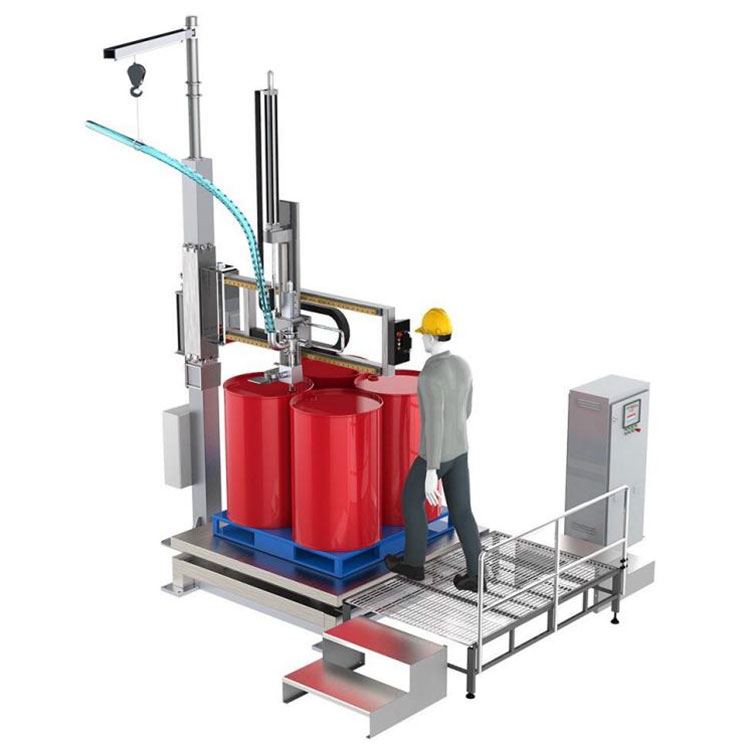 IBC Barrel Rocker ប្រភេទម៉ាស៊ីនបំពេញរាវគីមី